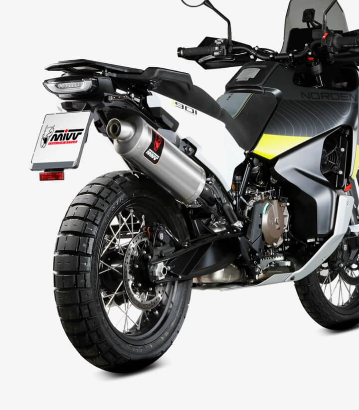 Escape MIVV Dakar Acero para Husqvarna Norden 901 (22-25) HU.002.LEKX