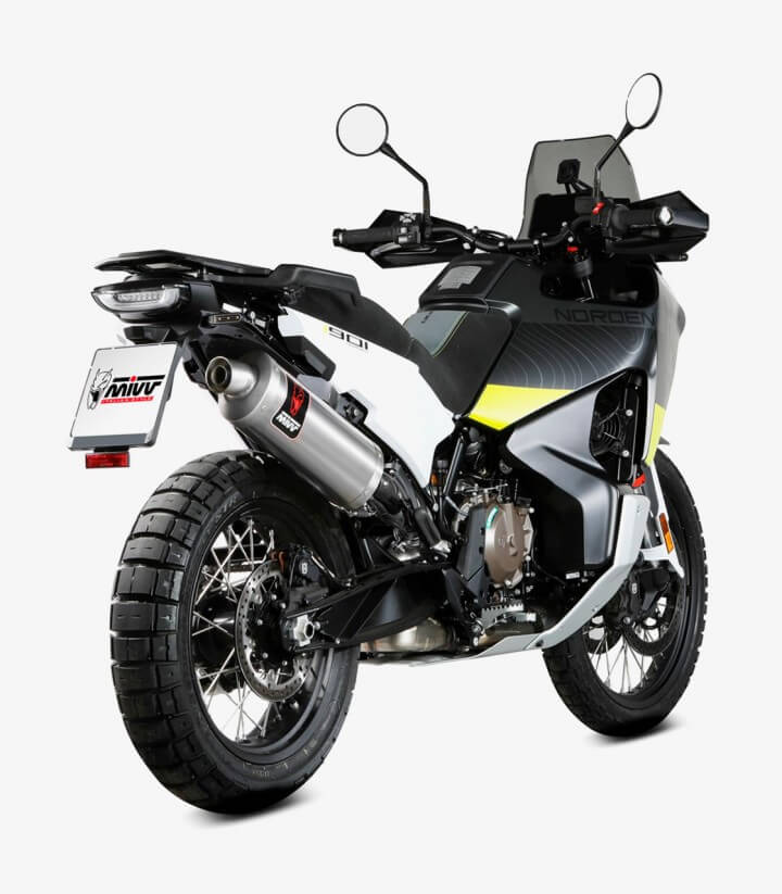 MIVV Dakar Auspuff Stahl für Husqvarna Norden 901 (22-26) HU.002.LEKX