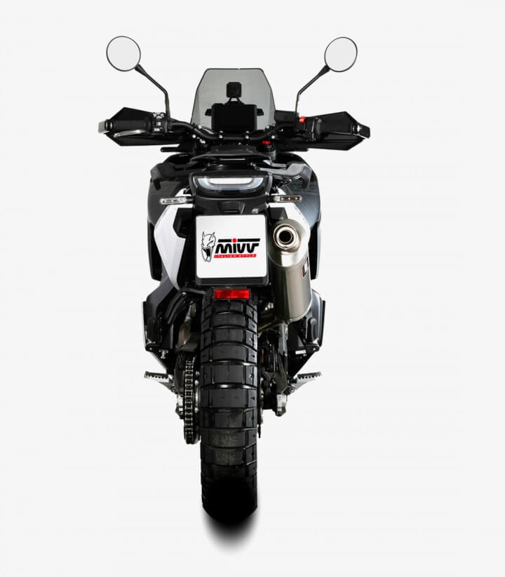 MIVV Dakar Auspuff Stahl für Husqvarna Norden 901 (22-26) HU.002.LEKX