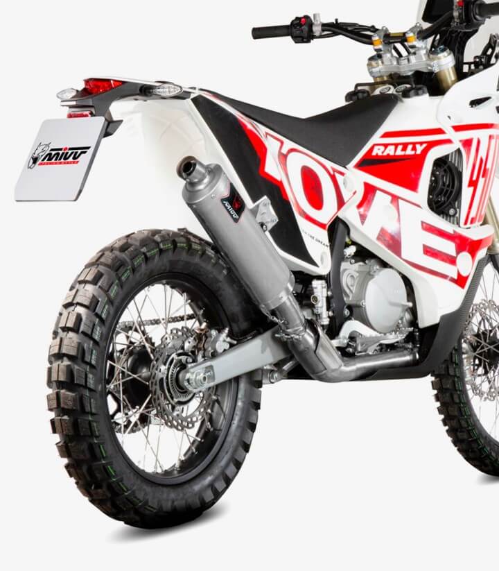 MIVV Dakar Auspuff Stahl für Kove 450 Rally (23-26) KO.001.LDKX