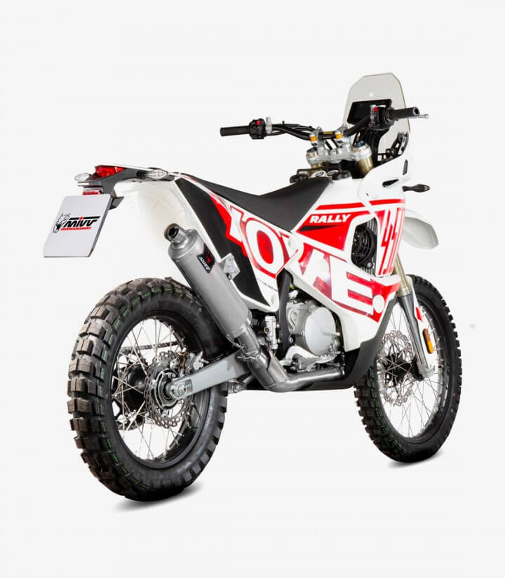 MIVV Dakar Auspuff Stahl für Kove 450 Rally (23-26) KO.001.LDKX