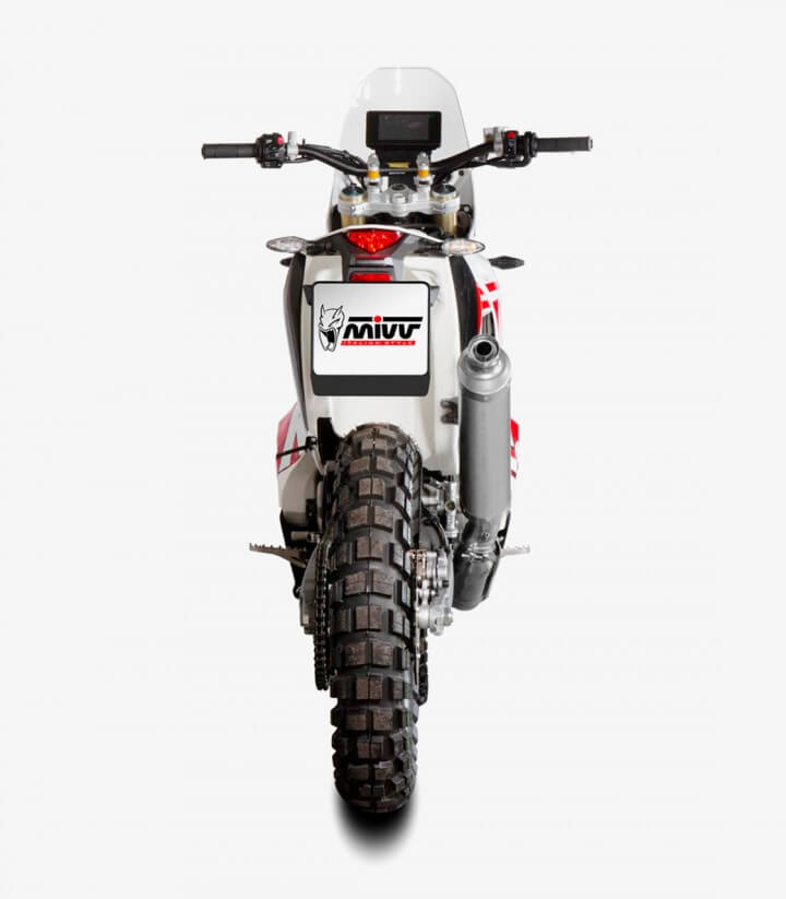 MIVV Dakar Auspuff Stahl für Kove 450 Rally (23-26) KO.001.LDKX