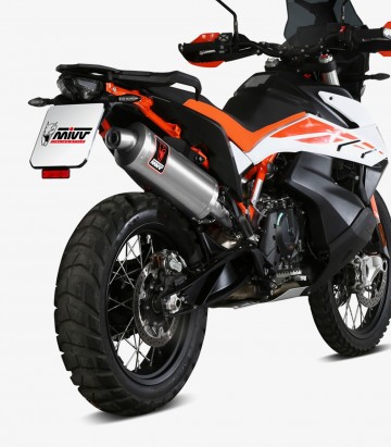 Escape MIVV Dakar Acero para KTM 790 / 890 Adventure R / SMT (19–25) KT.021.LEKX