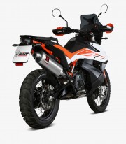 MIVV Dakar Exhaust Steel for KTM 790 / 890 Adventure R / SMT (19–25) KT.021.LEKX