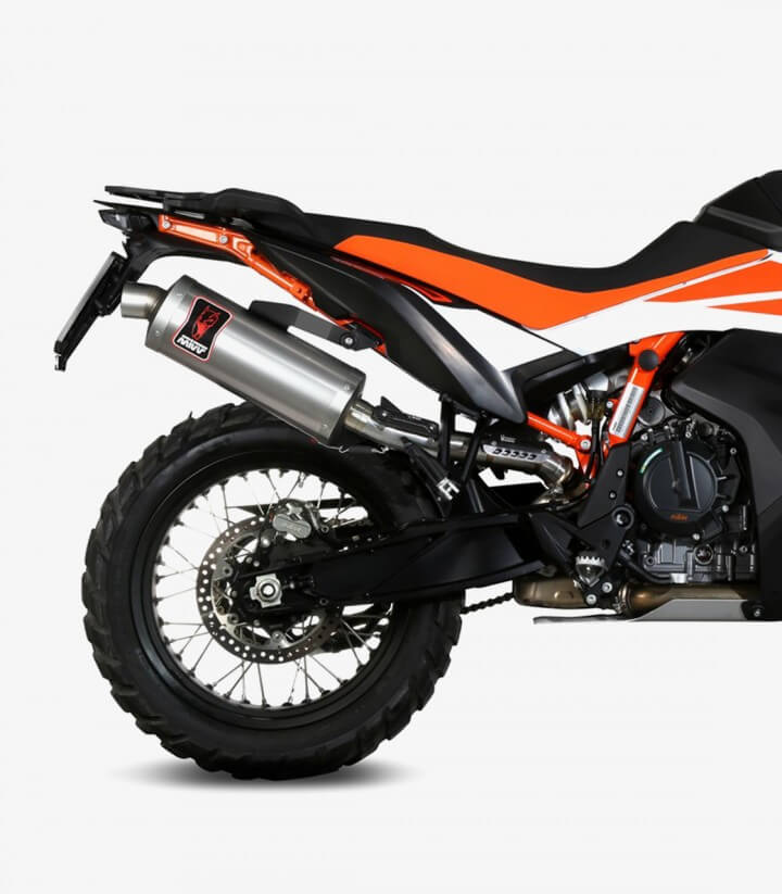 Escape MIVV Dakar Acero para KTM 790 / 890 Adventure R / SMT (19–25) KT.021.LEKX