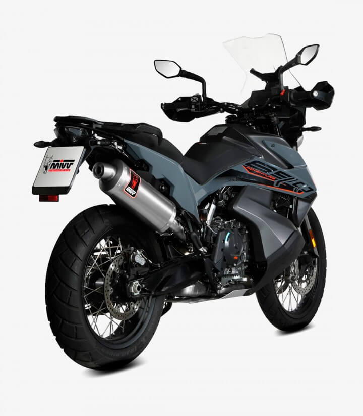 Escape MIVV Dakar Acero para KTM 790 / 890 Adventure R / SMT (19–25) KT.021.LEKX