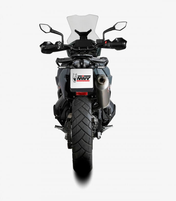 Escape MIVV Dakar Acero para KTM 790 / 890 Adventure R / SMT (19–25) KT.021.LEKX