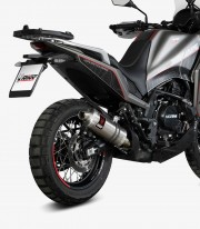 MIVV Dakar Exhaust Steel for Moto Morini X-Cape 650 (21-24) MM.001.LDKX