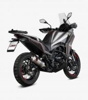MIVV Dakar Exhaust Steel for Moto Morini X-Cape 650 (21-24) MM.001.LDKX