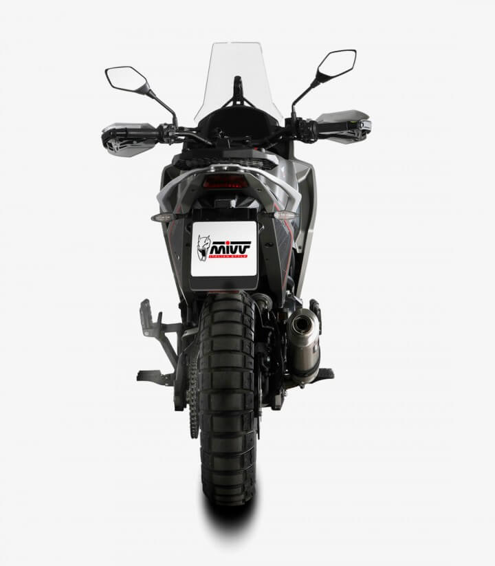 MIVV Dakar Auspuff Stahl für Moto Morini X-Cape (21-24) MM.001.LDKX