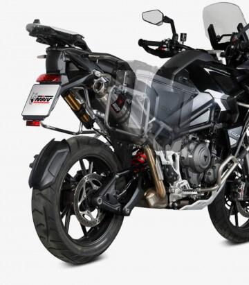 MIVV Dakar Auspuff Stahl für several Triumph models T.023.LDKX