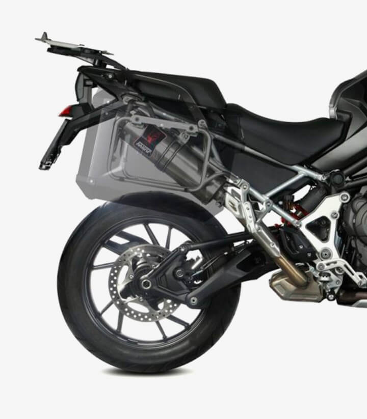 Escape MIVV Dakar Acero para Triumph Tiger 1200 GT / Rally / XR / XC / Pro (21–25) T.023.LDKX