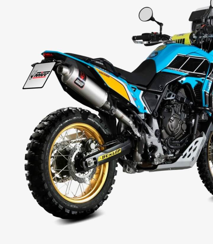 MIVV Dakar Auspuff Stahl für Yamaha Tenere 700 (19-26) Y.064.LDKX