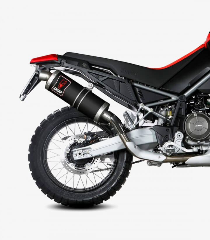 MIVV Dakar Exhaust Black for Aprilia Tuareg 660 (22-25) A.017.LEKB