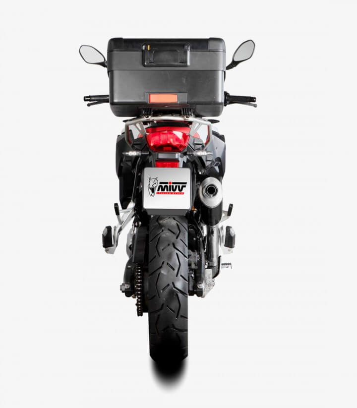 MIVV Dakar Auspuff Schwarz für BMW F 750 GS (18-24), F 850 GS (18-24) B.033.LDKB