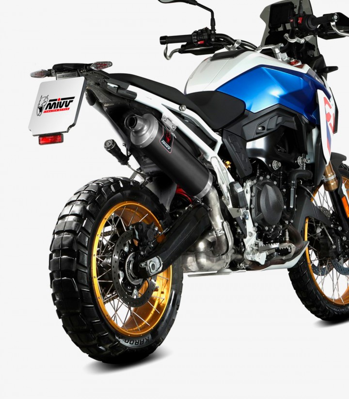 MIVV Dakar Exhaust Black for BMW F 900 GS (24-25) B.043.LDKB