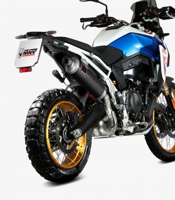 MIVV Dakar Auspuff Schwarz für BMW F 900 GS (24-26) B.043.LDKB