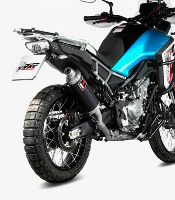 MIVV Dakar Auspuff Schwarz für CFMOTO 450 MT (24-26) CF.005.LDKB