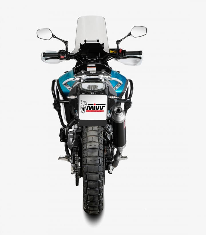 MIVV Dakar Exhaust Black for CF MOTO 450 MT (24-25) CF.005.LDKB