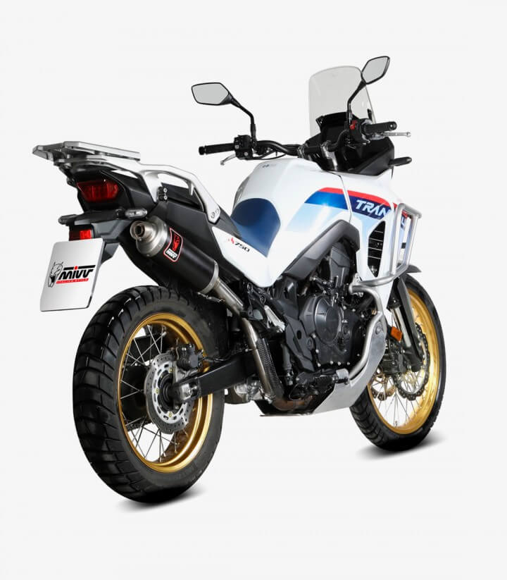 MIVV Dakar Exhaust Black for Honda XL 750 Transalp (23-24) H.087.LDKB