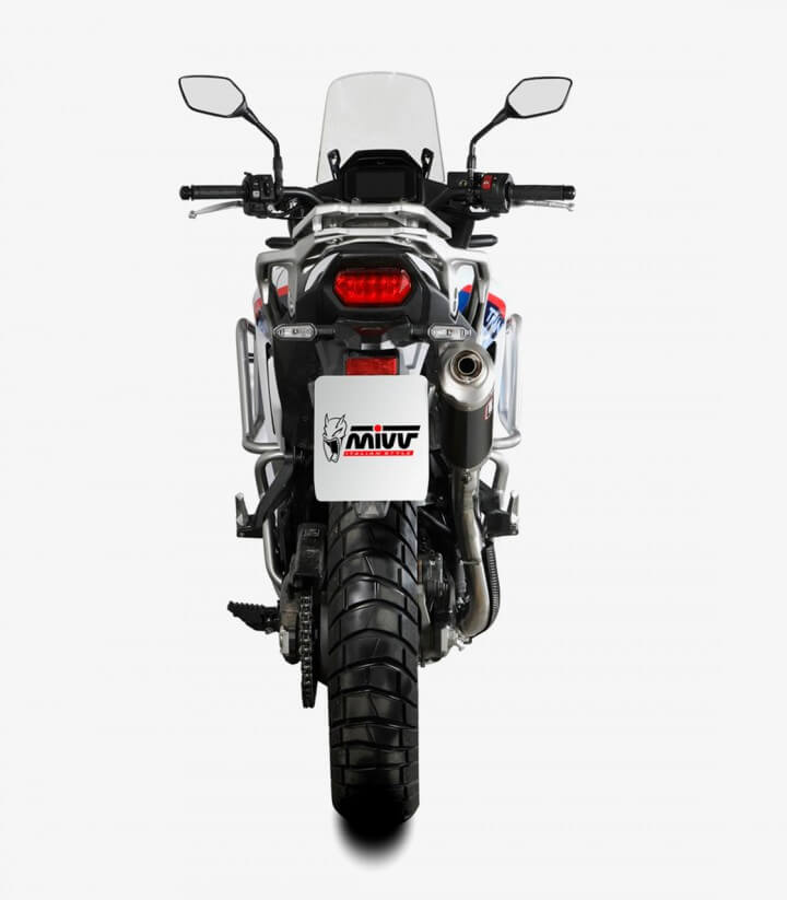 MIVV Dakar Auspuff Schwarz für Honda XL 750 Transalp (23-26) H.087.LDKB