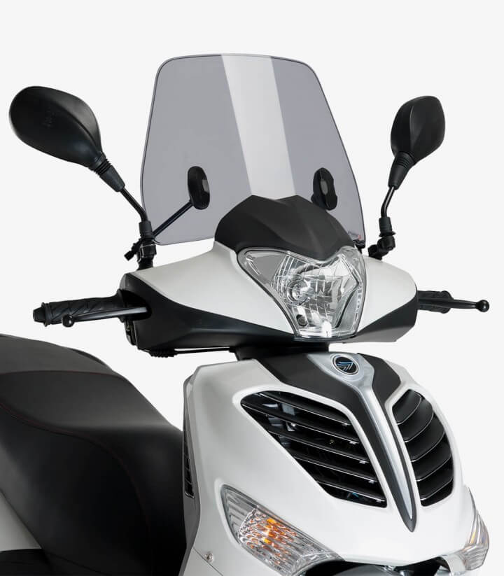 Parabrisas Puig modelo Trafic Keeway Logik 125 color Ahumado 1432H