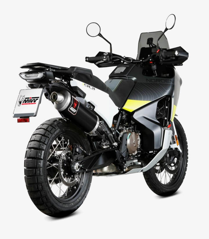 Escape MIVV Dakar Negro para Husqvarna Norden 901 (22-25) HU.002.LEKB