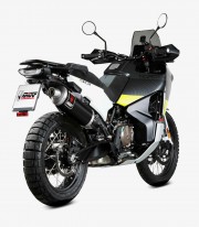 MIVV Dakar Exhaust Black for Husqvarna Norden 901 (22-25) HU.002.LEKB