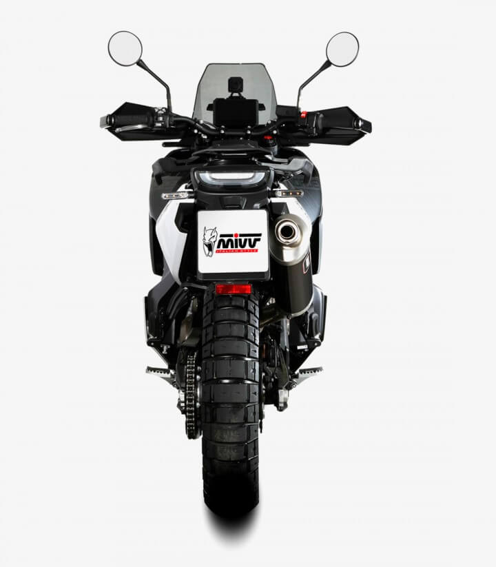 Escape MIVV Dakar Negro para Husqvarna Norden 901 (22-25) HU.002.LEKB
