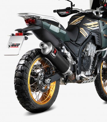 MIVV Dakar Auspuff Schwarz für Kove 800 X (24-25) KO.002.LEKB