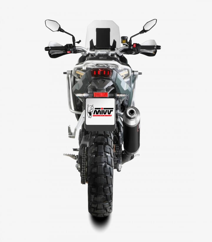 MIVV Dakar Auspuff Schwarz für Kove 800 X (24-25) KO.002.LEKB