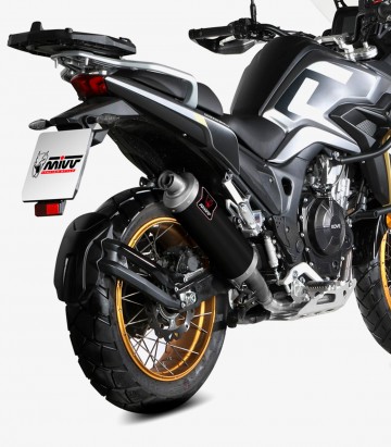 MIVV Dakar Exhaust Black for KOVE 510 X (24-25) KO.003.LDKB