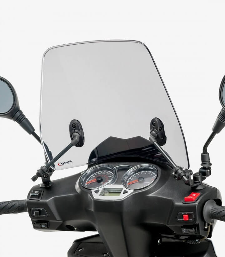 Parabrisas Puig modelo Trafic Keeway Logik 125 color Ahumado 1432H