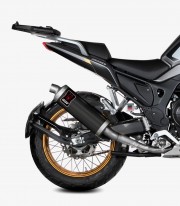 MIVV Dakar Exhaust Black for KOVE 510 X (24-25) KO.003.LDKB