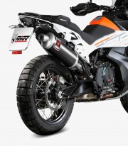 Escape MIVV Dakar Negro para KTM 790 / 890 Adventure R / SMT (19–25) KT.021.LEKB