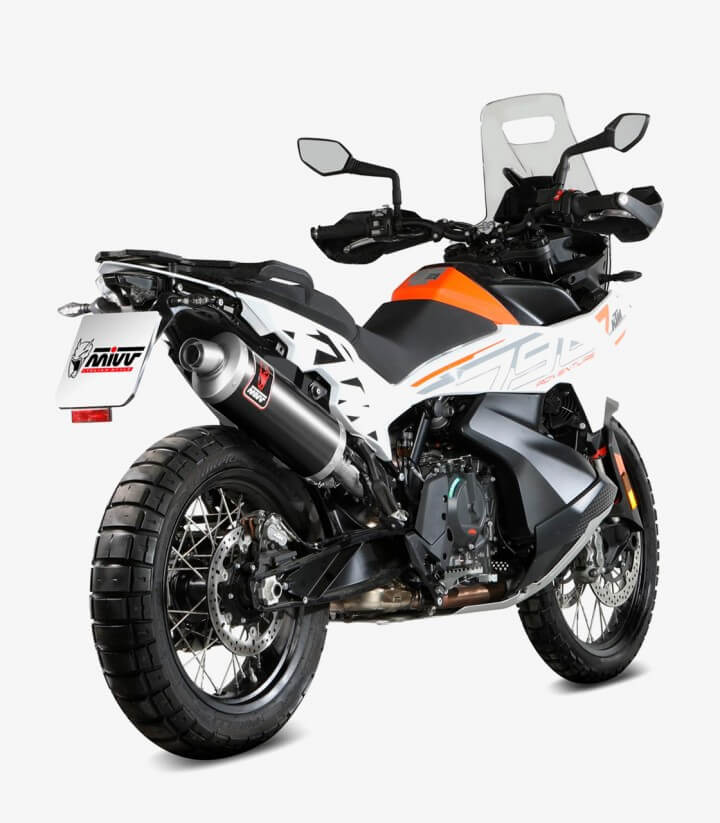 Escape MIVV Dakar Negro para KTM 790 / 890 Adventure R / SMT (19–25) KT.021.LEKB