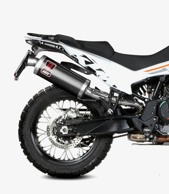 Escape MIVV Dakar Negro para KTM 790 / 890 Adventure R / SMT (19–25) KT.021.LEKB