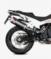 Escape MIVV Dakar Negro para KTM 790 / 890 Adventure R / SMT (19–25) KT.021.LEKB