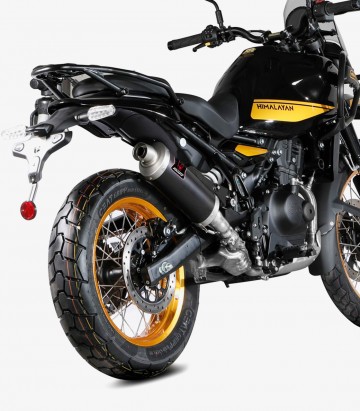 MIVV Dakar Auspuff Schwarz für Royal Enfield Himalayan 410/450 (24) RE.006.LDKB