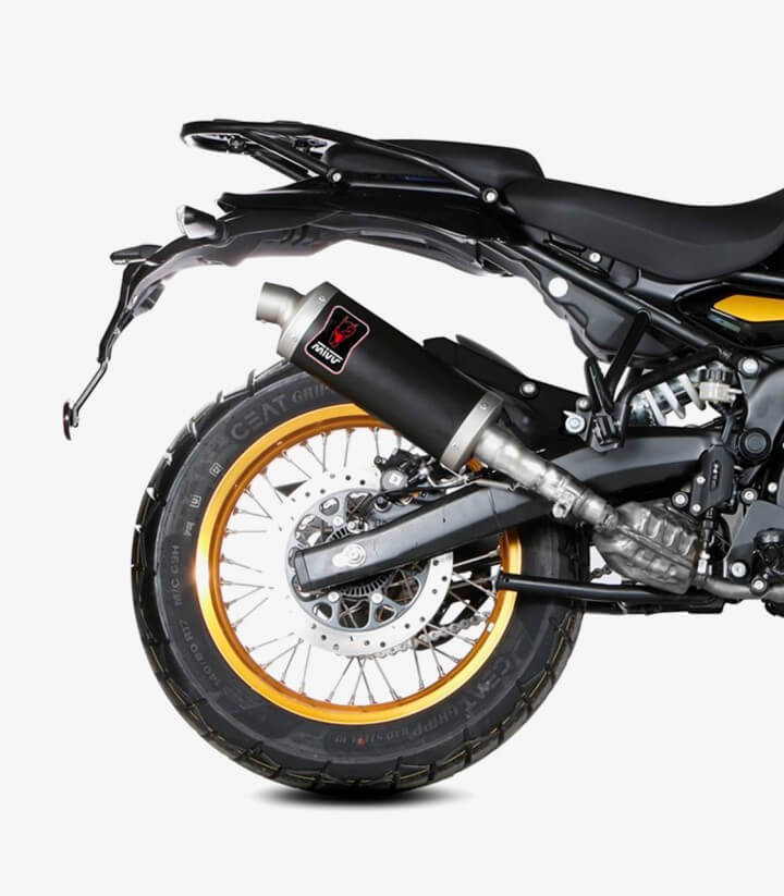 MIVV Dakar Auspuff Schwarz für Royal Enfield Himalayan 410/450 (24) RE.006.LDKB