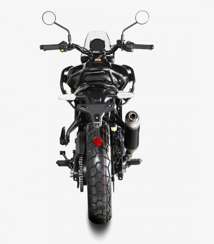 MIVV Dakar Auspuff Schwarz für Royal Enfield Himalayan 410/450 (24) RE.006.LDKB
