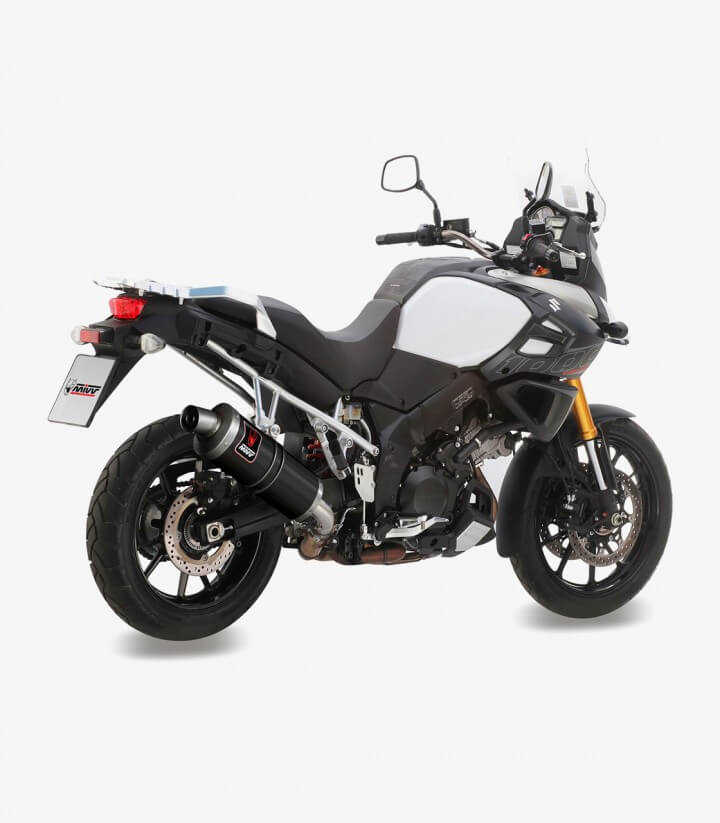 MIVV Dakar Auspuff Schwarz für Suzuki V-Strom 1000/1050 (14-26) S.042.LEKB