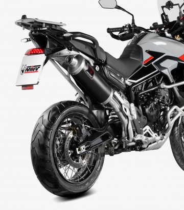 Escape MIVV Dakar Negro para Triumph Tiger 900 / GT / Pro / Rally (24-25) T.028.LEKB