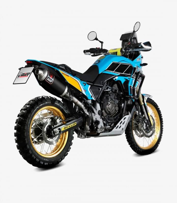 MIVV Dakar Exhaust Black for Yamaha Ténéré 700 (19-25) Y.064.LDKB