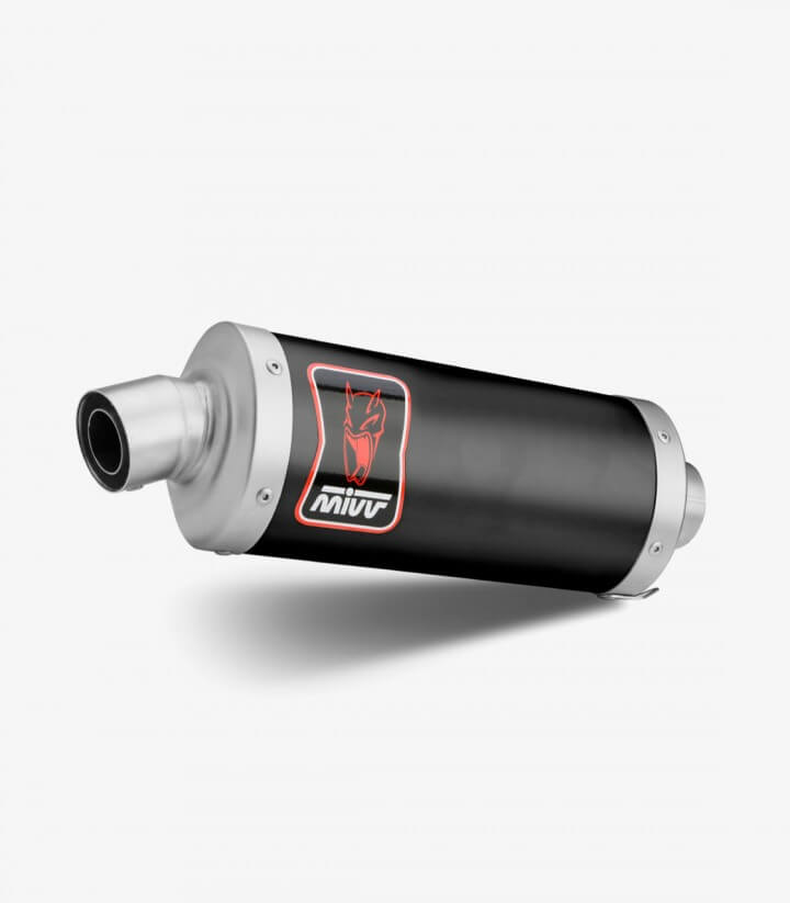 MIVV Dakar Auspuff Schwarz für CFMOTO 450 MT (24-26) CF.005.LDKB