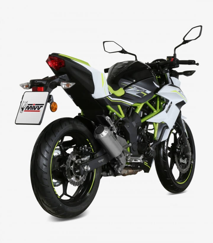 MIVV MK3 Auspuff Stahl für Kawasaki Ninja 125 (19-24), Z125 (19-24) K.048.SM3X