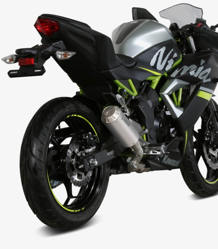 MIVV MK3 Auspuff Stahl für Kawasaki Ninja 125 (19-24), Z125 (19-24) K.048.SM3X