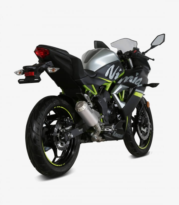 MIVV MK3 Auspuff Stahl für Kawasaki Ninja 125 (19-24), Z125 (19-24) K.048.SM3X