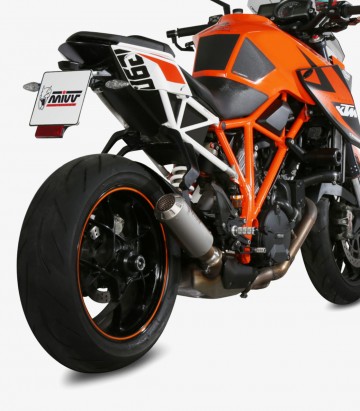 MIVV MK3 Auspuff Stahl für KTM 1290 Super Duke GT/R (14-19) KT.014.LM3X