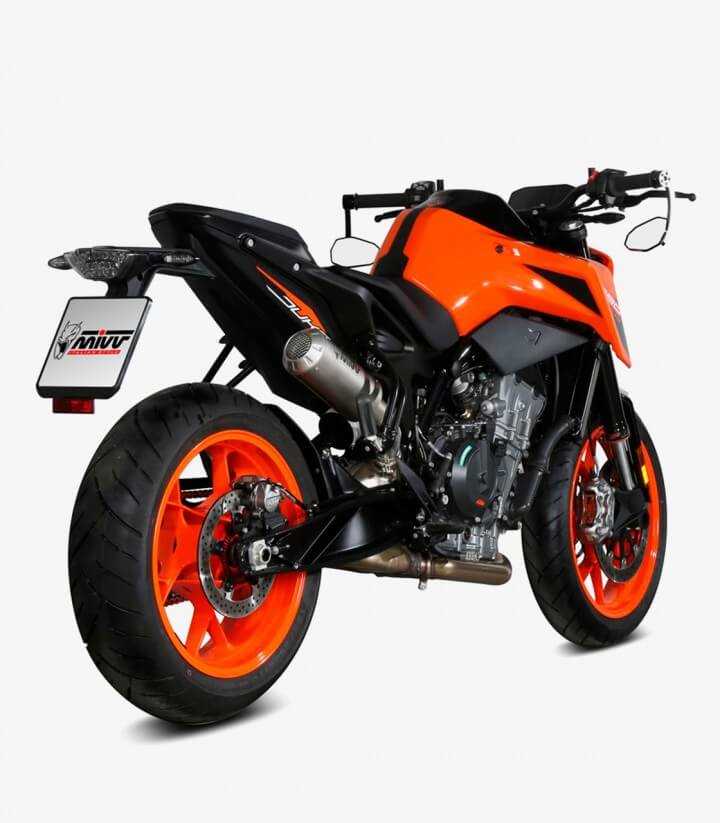 MIVV MK3 Exhaust Stainless Steel for KTM 790 / 890 Duke (18-25) KT.020.SM3X